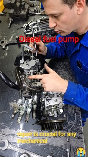 Restoration Videos of a Diesel Fuel Pump | Step-by-Step Repair Process