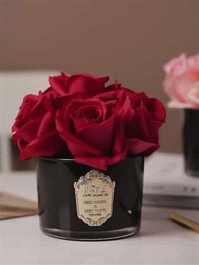 LUNALITH Elegant Eternal Rose Reed Diffuser Gift Set