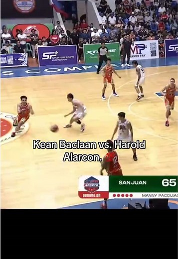 Kean Baclaan vs Harold Alarcon: tough and-1 finish highlight