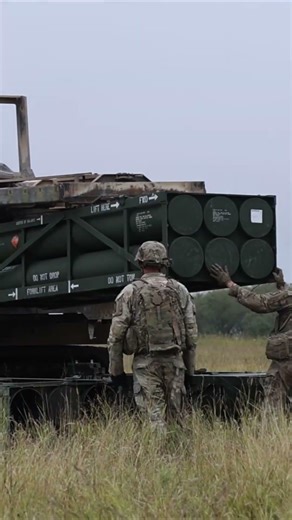 MLRS Reload Training at Fort Sill