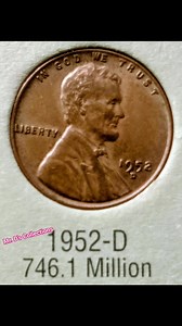 278K views · 2.4K reactions | ✨ Complete Set of 1952 Lincoln Cents ✨...