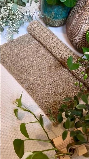 Comment faire un Tapis au crochet 🧶 Modèle rectangulaire Niveau débutant Super facile et rapide