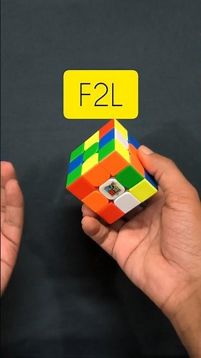 Secret Method to Solve Cube 🤔 F2L Method ?? #rubikscube #howtosolve3by3rubik #f2l #f2ltricks