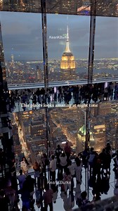 367K views · 12K reactions | The night time is the best time to visit summit one Vanderbilt. The view of the Empire State Building and the World Trade Center looks best with the lights on #newyork #newyorkcity #nycskyline #empirestatebuilding #worldtradecenter #summitonevanderbilt #nyc #manhattan #nycviews #travelnyc #visitnyc | Kevin Burke | Facebook