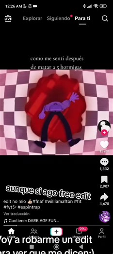 Completa tu Free Edit de William Afton y Springtrap