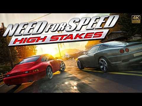 Need for Speed High Stakes (PS1) — Jogando Hoje em 4K