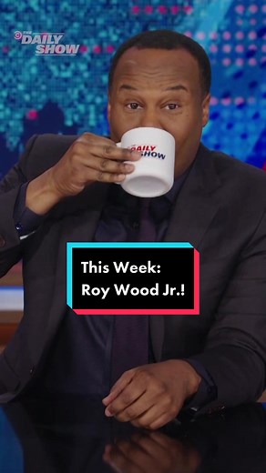 Roy Wood Jr. Hosts The Daily Show This Week!