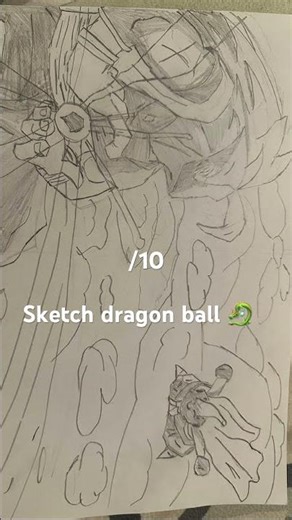 Petit dessin dragon ball 😙#art #drawing #anime #sketch