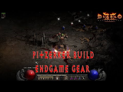 Pitzerker Build In Endgame Gear - Diablo 2 Resurrected 2.4 PTR