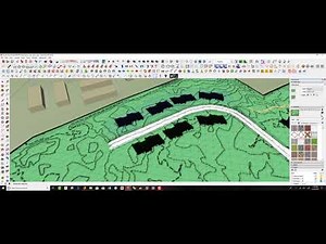 Schematic Master Plan Modeling in SketchUp