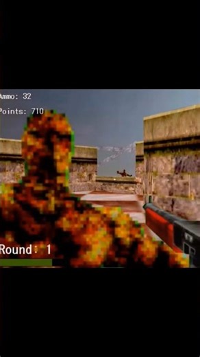 [POW!] if it was a flash game #indiedev #indiegames #boomershooter #flash #gamemaker8 #test