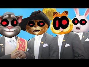 Talking Tom.EXE & Puss in Boots.EXE & Garfield.EXE & The Secret Life of Pets.EXE - Coffin Dance Song