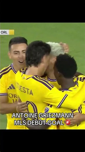 Antoine Griezmann scores his 300th club goal in all competitions in his MLS debut for Orlando City 🙌