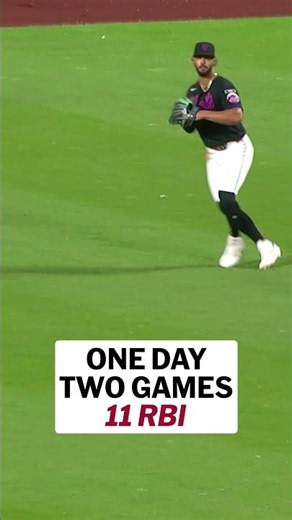 Dansby Swanson has driven in ELEVEN RUNS in the Cubs doubleheader 😯