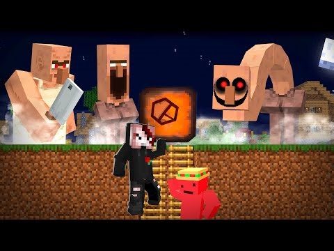 Apocalipsis de Aldeanos vs Bunker Seguro en Minecraft