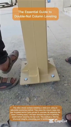 ​Step-by-Step Installation of Heavy-Duty Steel Columns