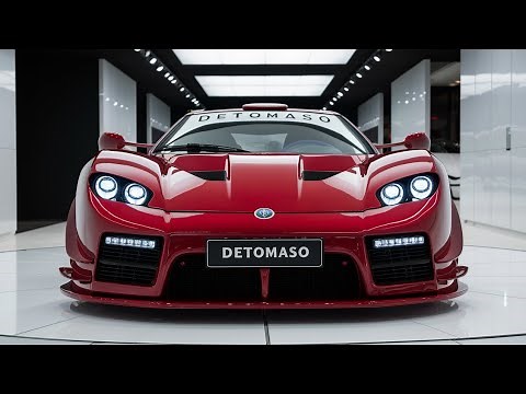 2025 DeTomaso Pantera – V8 Power Meets Timeless Design"