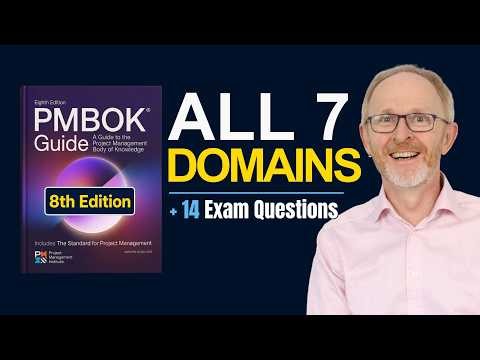 Master All 7 PMBOK 8 Performance Domains for the PMP Exam (With Sample Exam Questions) | Episode 555