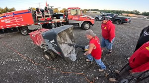 Concrete left in the buggy
