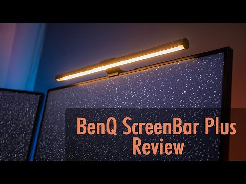 BenQ ScreenBar Plus Monitor Light - Unboxing, Setup & Review