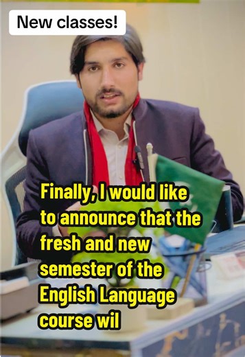 New Semester of English Language Course Starting Soon