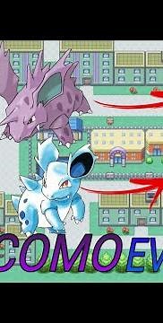 COMO EVOLUIR O NIDORINO/NIDORINA NO POKÉMON FIRE RED