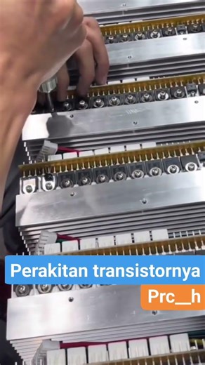 perakitan transistor #amplifier