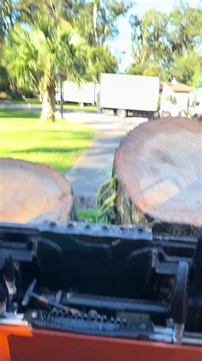 Easy way to move logs when ya back hurt