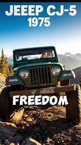Jeep CJ 5 1975 – Off Road Legend