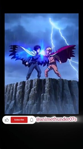 ⚡ Clash of Legends – Naruto Uzumaki vs Sasuke Uchiha 💥Power Beyond Limits ⚔️ | Anime Thunder ⚡