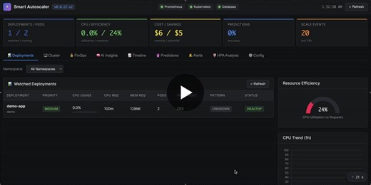 AI-Powered Kubernetes Autoscaler Reduces Scaling Events by 60-70% | Son Pham posted on the topic | LinkedIn