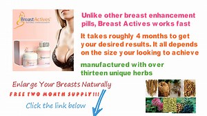 Natural growth of a woman’s breasts
