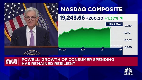 Fed Chair Powell: We have gained confidence we're on the path to 2%