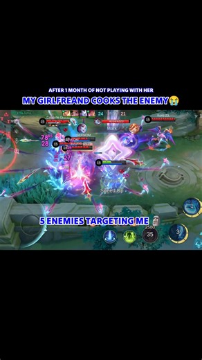 Aamon x Angela vs Everybody🤫 #mlbb #valdez #aamon #angela #oldmythic