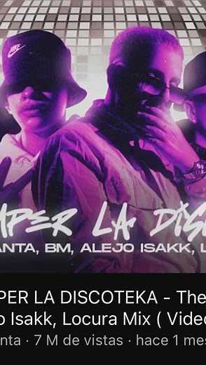 The La Planta on Instagram: "PA ROMPER LA DISCOTEKA 🌎🔥 @bm.oficial.ok @alejo_isakk @thelaplanta @locuramix.ok Mañana 20:00 hs disponible mundial , bienvenidos a la nueva adiccion , quiero ver a lxs manijas comentando , la nueva era comenzó."