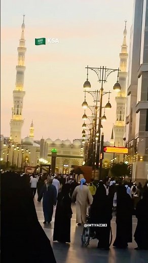 Heart-Touching Maghrib Azaan at Masjid-e-Nabawi | Madinah , Saudi Arabia. ‪@Imtiyaz383‬