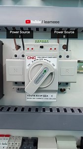 5.4K views · 166 reactions | Automatic Transfer Switch (ATS) | Learn EEE | Facebook