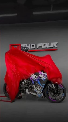 KTM RC 390 Purple & Black & Blue Colour BEAST Look | Street Monster Unleashed! 🔥 #ktmrc390 #modified