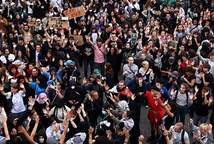'Block Everything' protests sweep across France, scores arrested