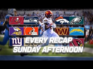 Every Recap from Sunday Afternoon | 2025 NFL Season Week 5