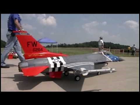 US Largest R/C Jet Turbine Airshow "Jets Over Kentucky 2010" Video 5 of 6