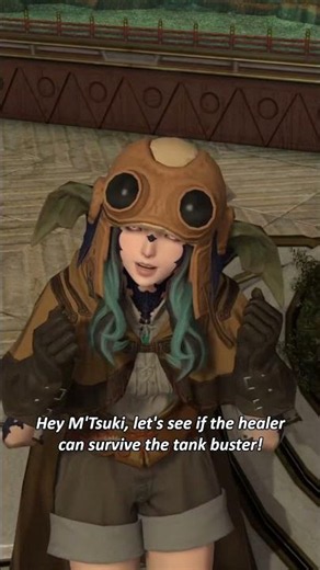 I did not in fact survive the tank buster. #ffxiv #finalfantasy14 #ff14 #ffxivbrainrot #ffxivshorts