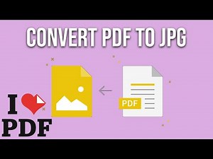 How to Convert PDF file to JPG - JPEG