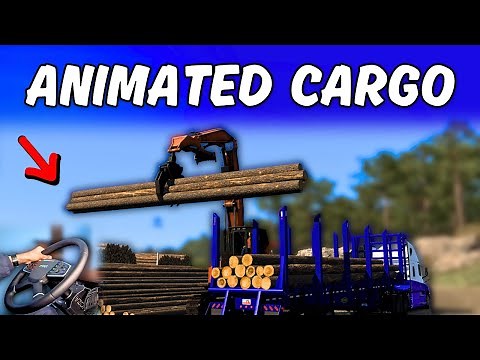 NEW Loading/Unloading Animation for Logging Trailers | ATS Arkansas Early Access Gameplay w/MOZA TSW
