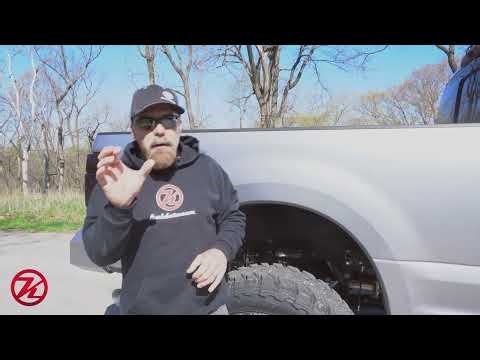 Jeff Kelderman shows off Ford Superduty with Kelderman Air Ride