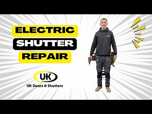 Electric Roller Shutter Repair – Stuck Electric Shutter Fixed FAST in Leigh! 🚨