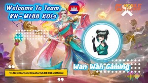 ខ្ញុំស្រឡាញ់ player nana ណាស់🥹💖 I’m now a Facebook or Youtube KOL, I do not sell any Diamonds or Skins. And, as part of KH Facebook or Youtube Mobile Legends: Bang Bang Team under Moonton, I will not promote any kind of illegal selling of Diamonds/Skins/Redeem Codes and I will not take part directly or indirectly in any kind of cheating/scripting/hacks/bug exploitations in-game. #MLBBTikTok #MLBBKOLs #TikTokKOLs #KHTikTok #MobileLegendsBangBang | Wan wan Gaming