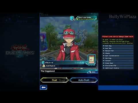 [Yu-Gi-Oh! Duel Links] Steam Version 8.0.0 Mod: Drool Links Saliva Overlay Mod Menu
