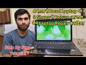 How I Repaired Dead Laptop Step By Step Guide || No Power On Laptop Repair || Old Dead Laptop Repair