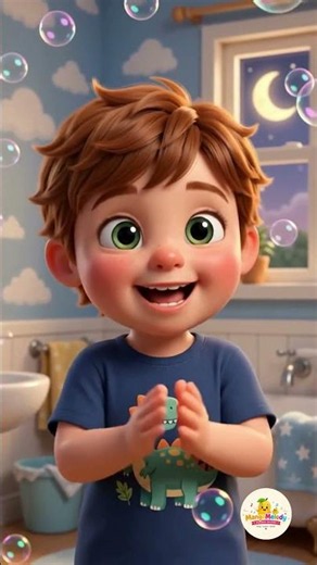 Bedtime Face Wash Song | Fresh Face Flutter #shorts